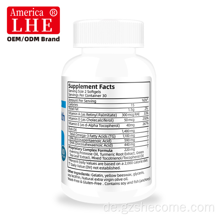 Shecome Eye Lutein Health Softgels Trockenheitsunterstützung